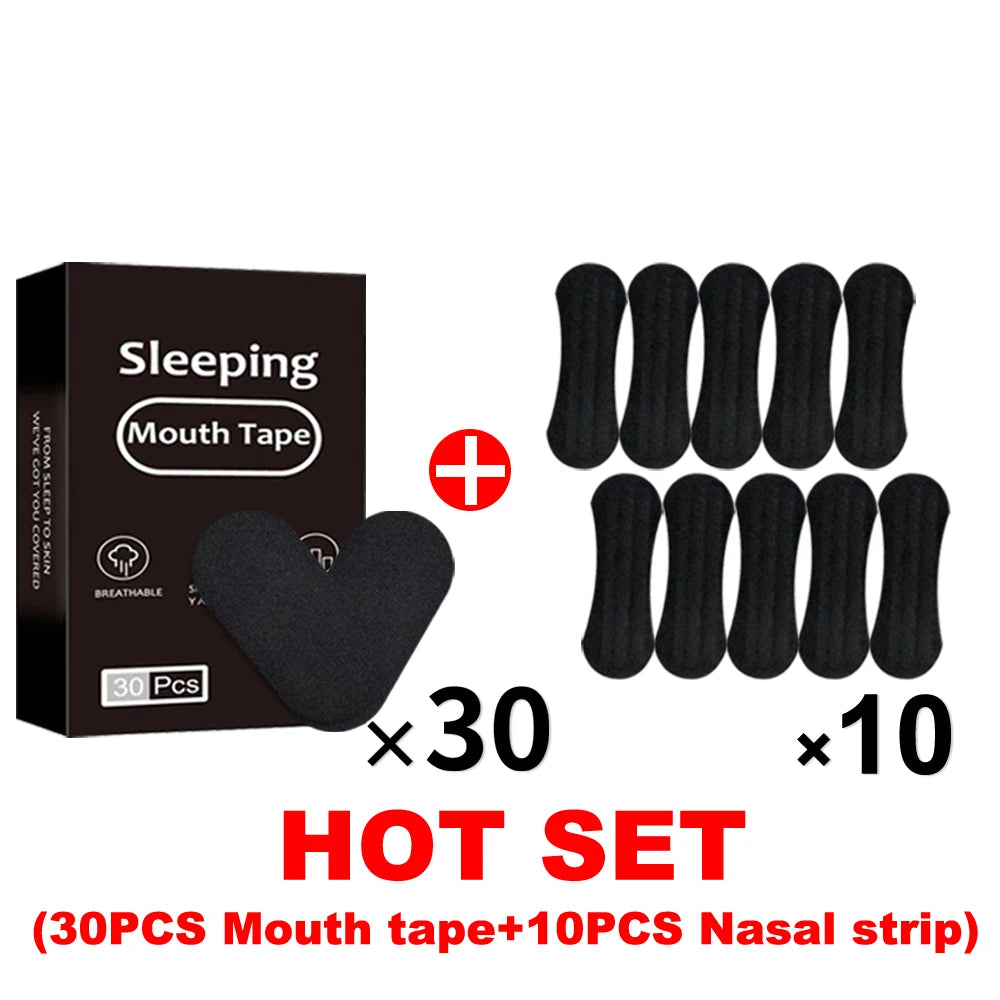 MERALL Sleeping Mouth Tape (30/300 Pcs) – Anti-Snoring Breathing Strips