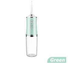 AXH Electric Water Flosser with Intelligent Pressure Control & 360° Rotating Nozzle