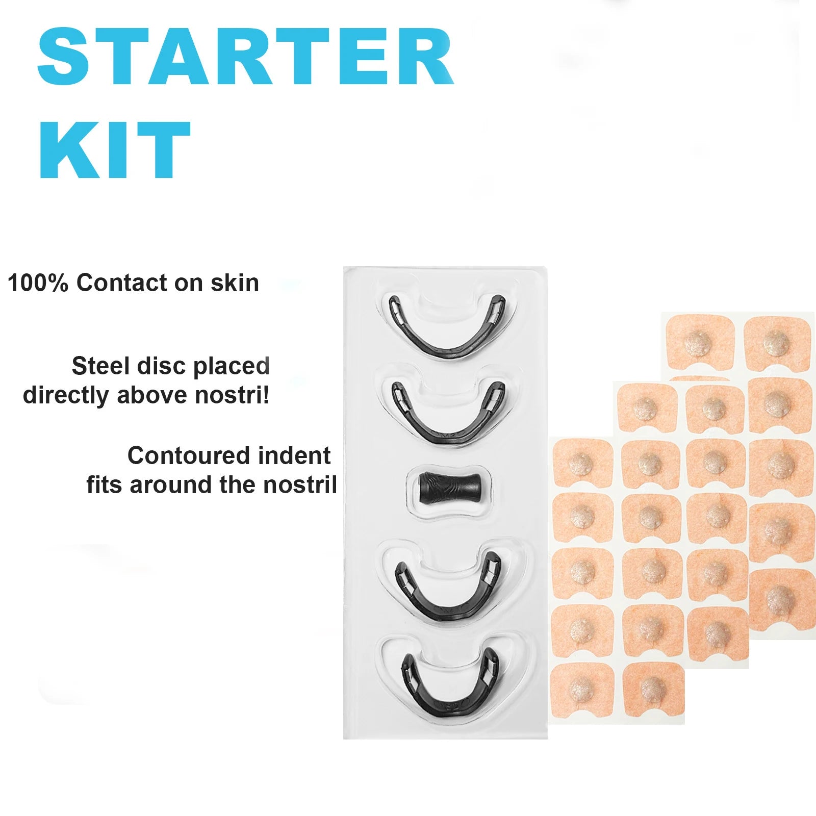 Nasal breathing dilators Magnetic Nasal Strips