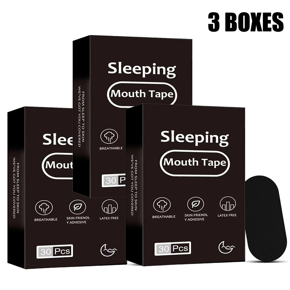 MERALL Sleeping Mouth Tape (30/300 Pcs) – Anti-Snoring Breathing Strips