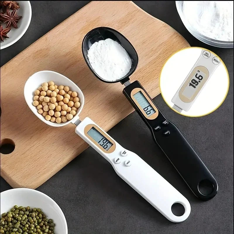 Digital Spoon Scale – Mini Electronic Kitchen Measuring Spoon for Precise Cooking & Baking