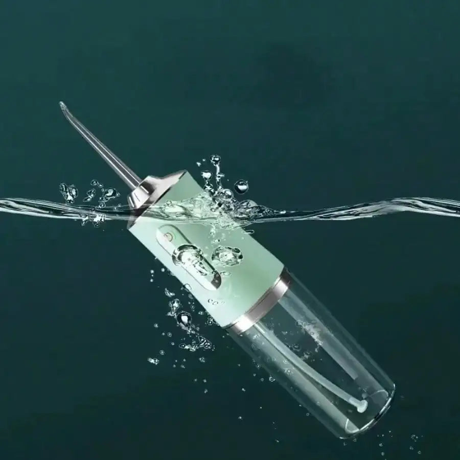 AXH Electric Water Flosser with Intelligent Pressure Control & 360° Rotating Nozzle