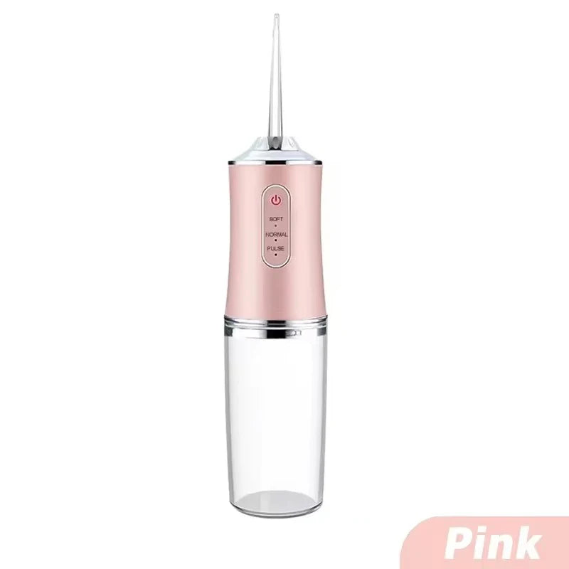 AXH Electric Water Flosser with Intelligent Pressure Control & 360° Rotating Nozzle