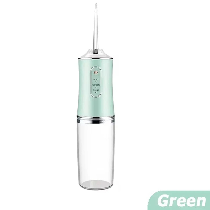 AXH Electric Water Flosser with Intelligent Pressure Control & 360° Rotating Nozzle