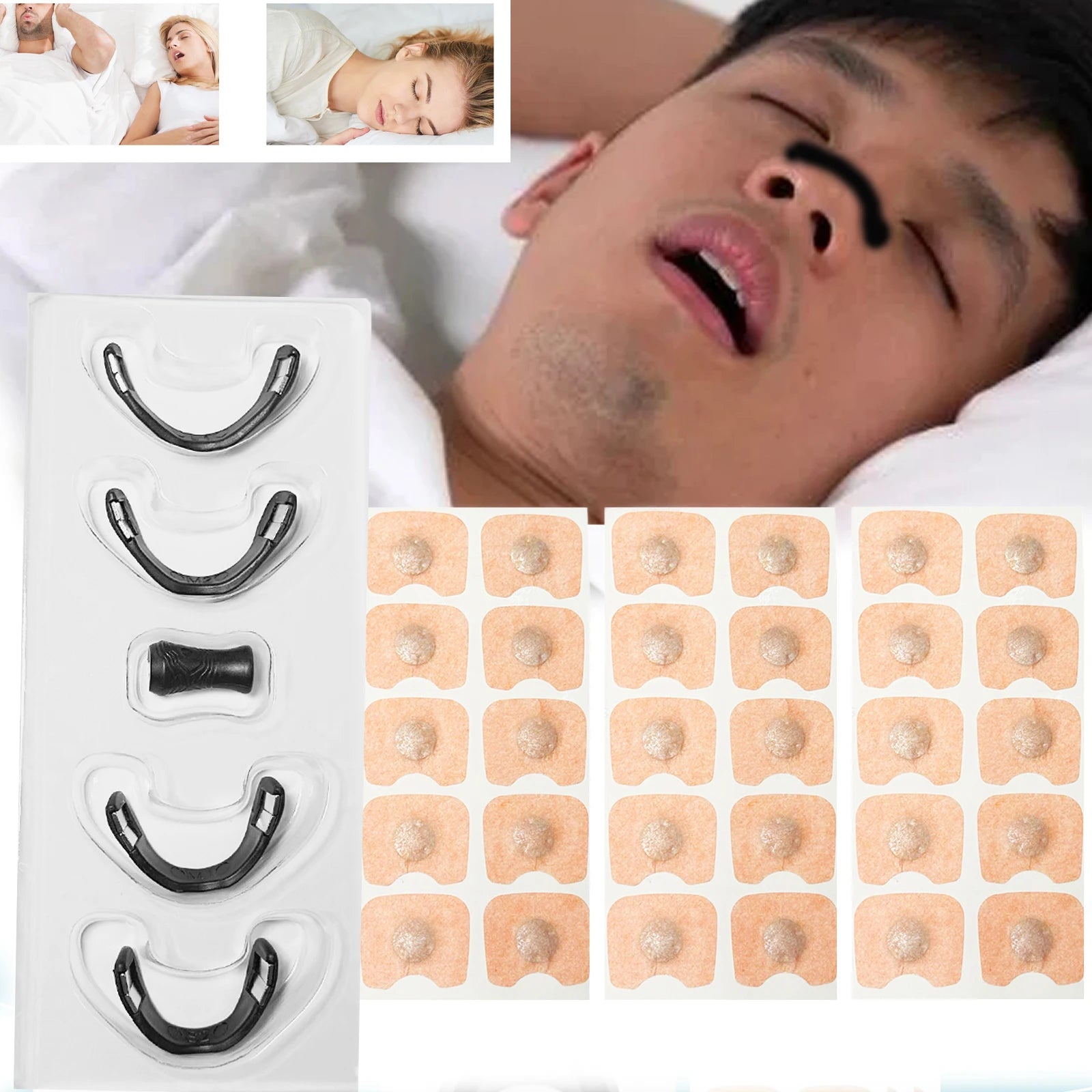 Nasal breathing dilators Magnetic Nasal Strips